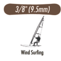 Резиновая тяга Wind Surfing (Виндсёрфинг)  (3/8) 10 mm MEDIUM (4,5 oz.)
