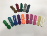 Лигатуры эластичные цветные(mini) 10 колец на модуле