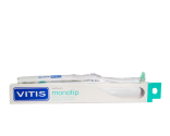 Зубная щетка vitis monotip монопучковая в твердой упаковке 1шт