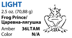 Резиновая тяга Frog Prince (Царевна-Лягушка) 3/16 LIGHT (4/8 mm) 2.5oz (70.88g)