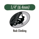 Резиновая тяга Rock Climbing (Cкалолаз)  (1/4) 6 mm LIGHT (3,5 oz.)